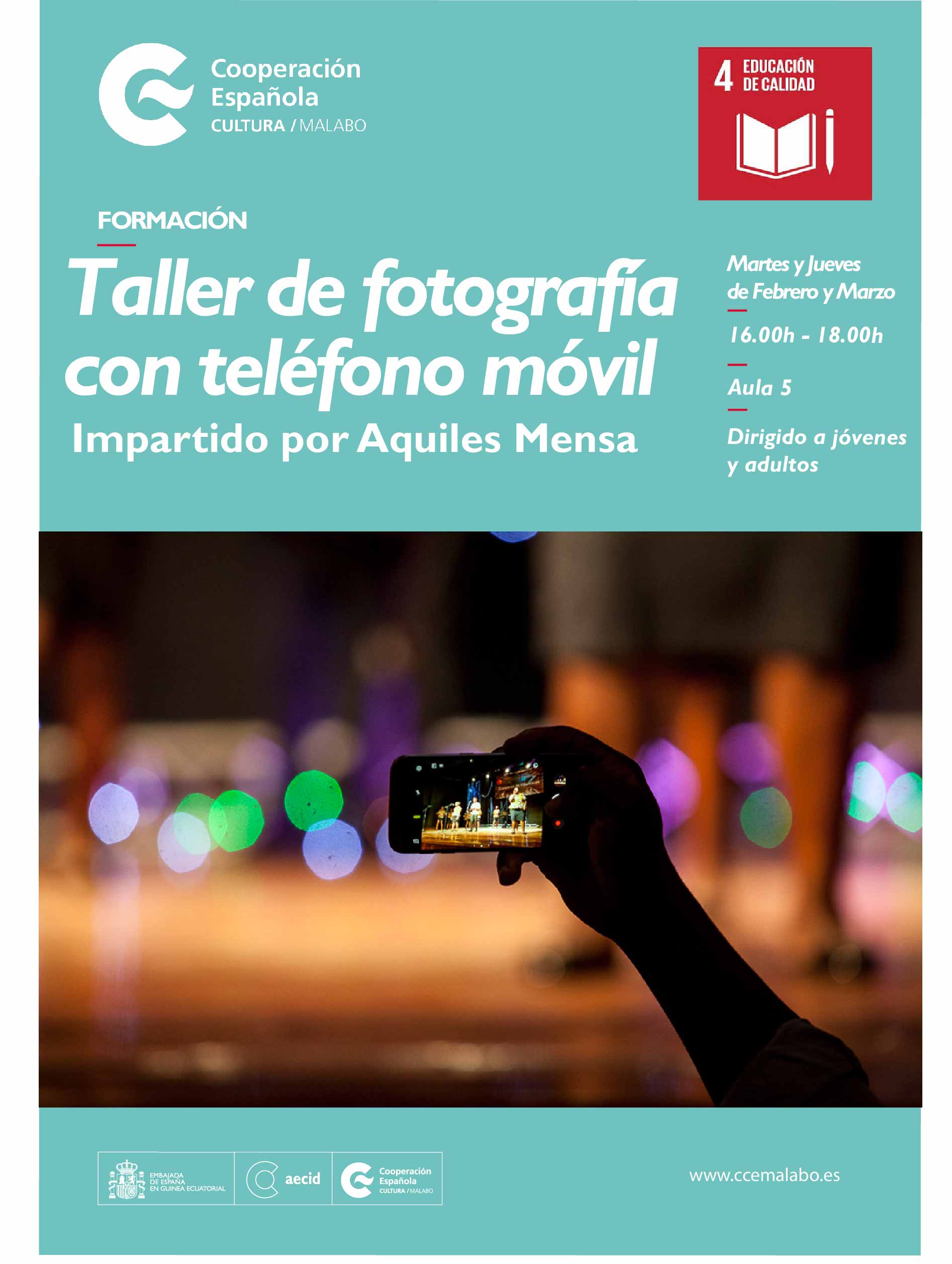 Taller de fotografa con telfono movil