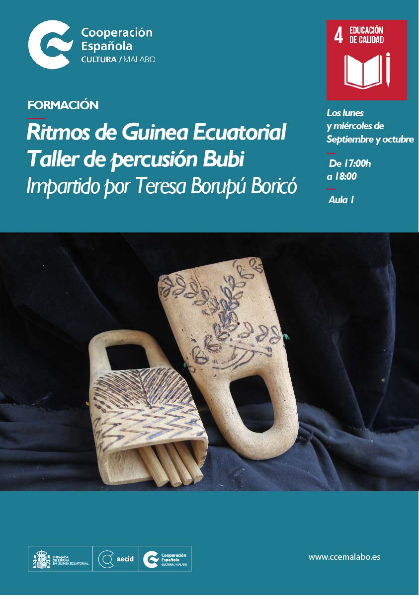 Ritmos de Guinea Ecuatorial Taller de percusin Bubi