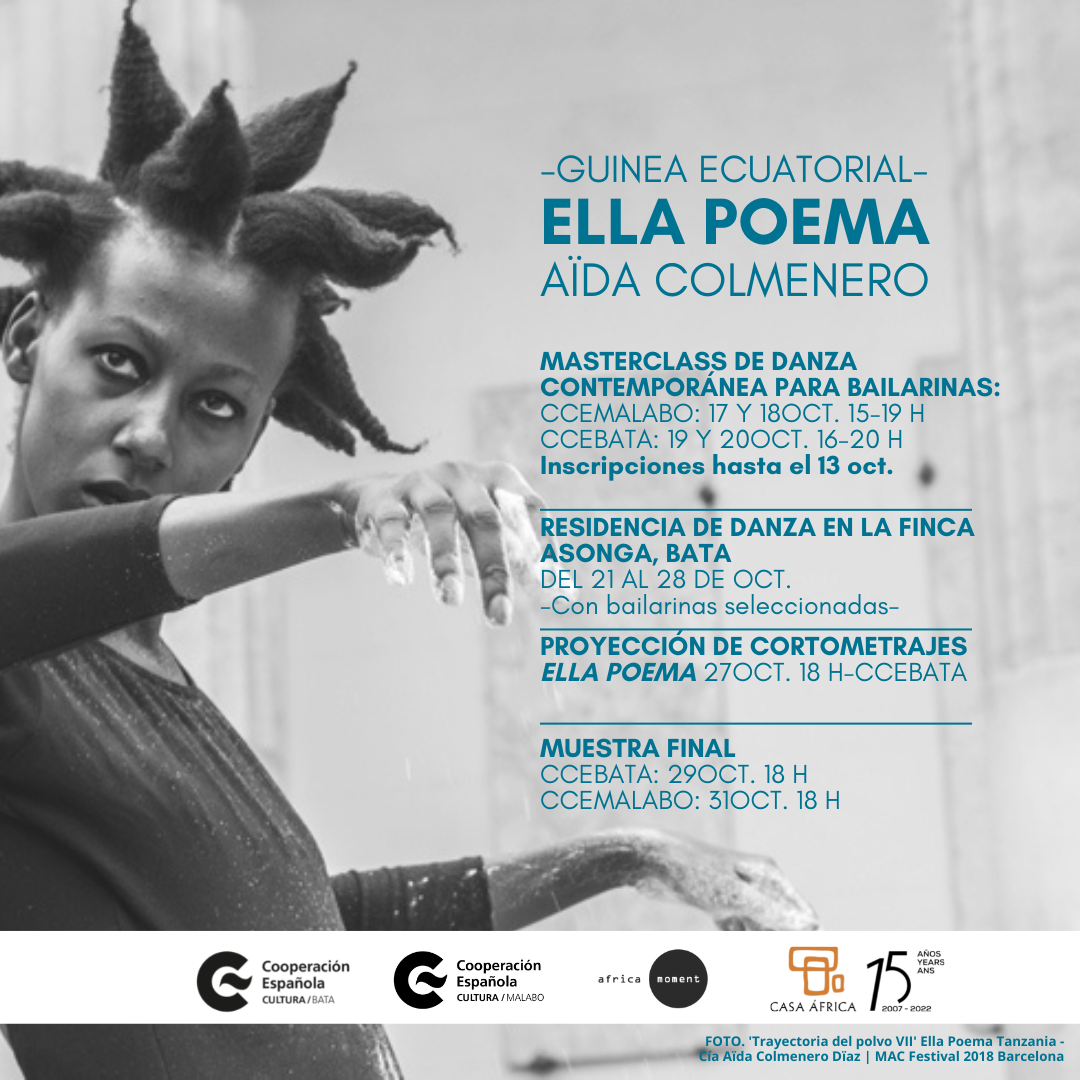 Taller de danza contempornea Ella Poema con Ada colmenero en colaboracin con Casa frica