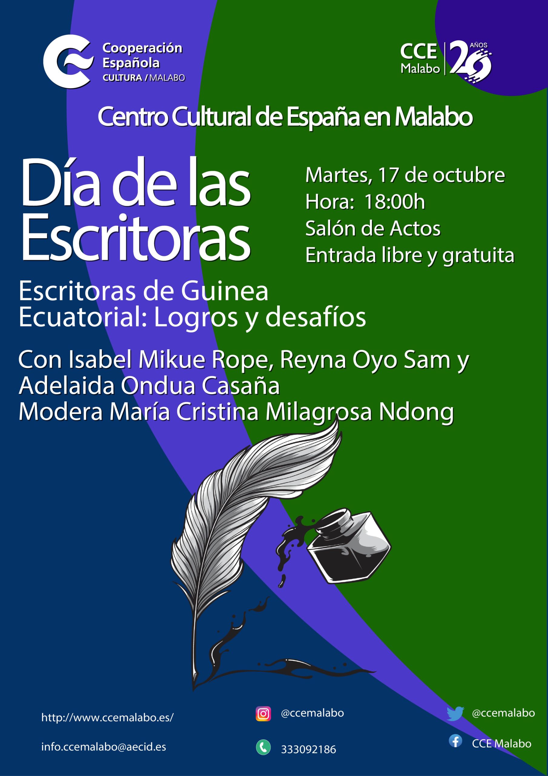Da de las Escritoras