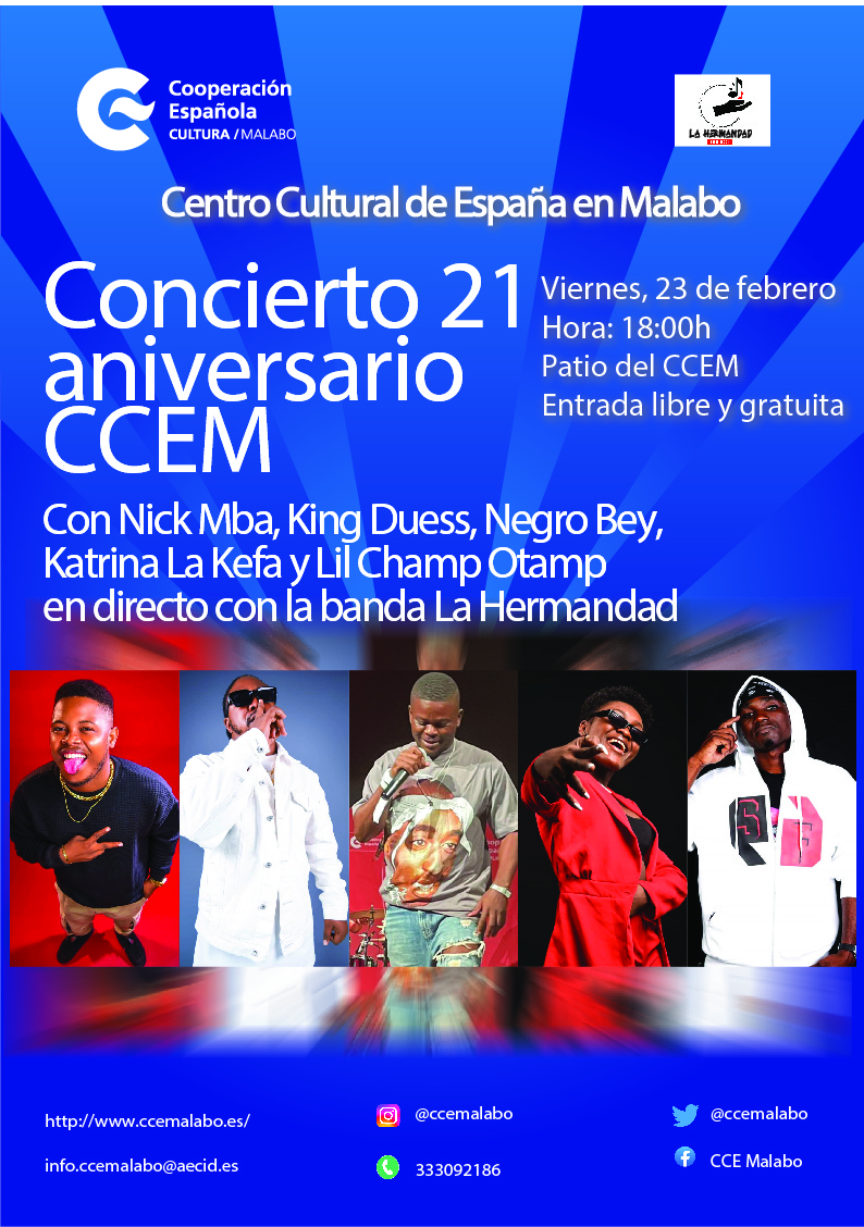 Concierto 21 aniversario CCEM