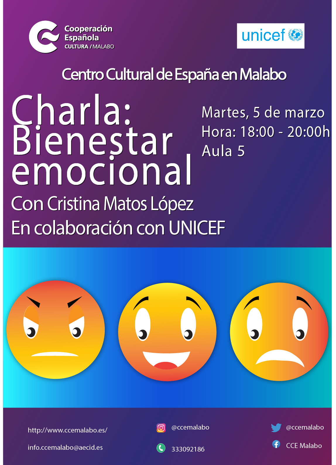 Charla bienestar emocional