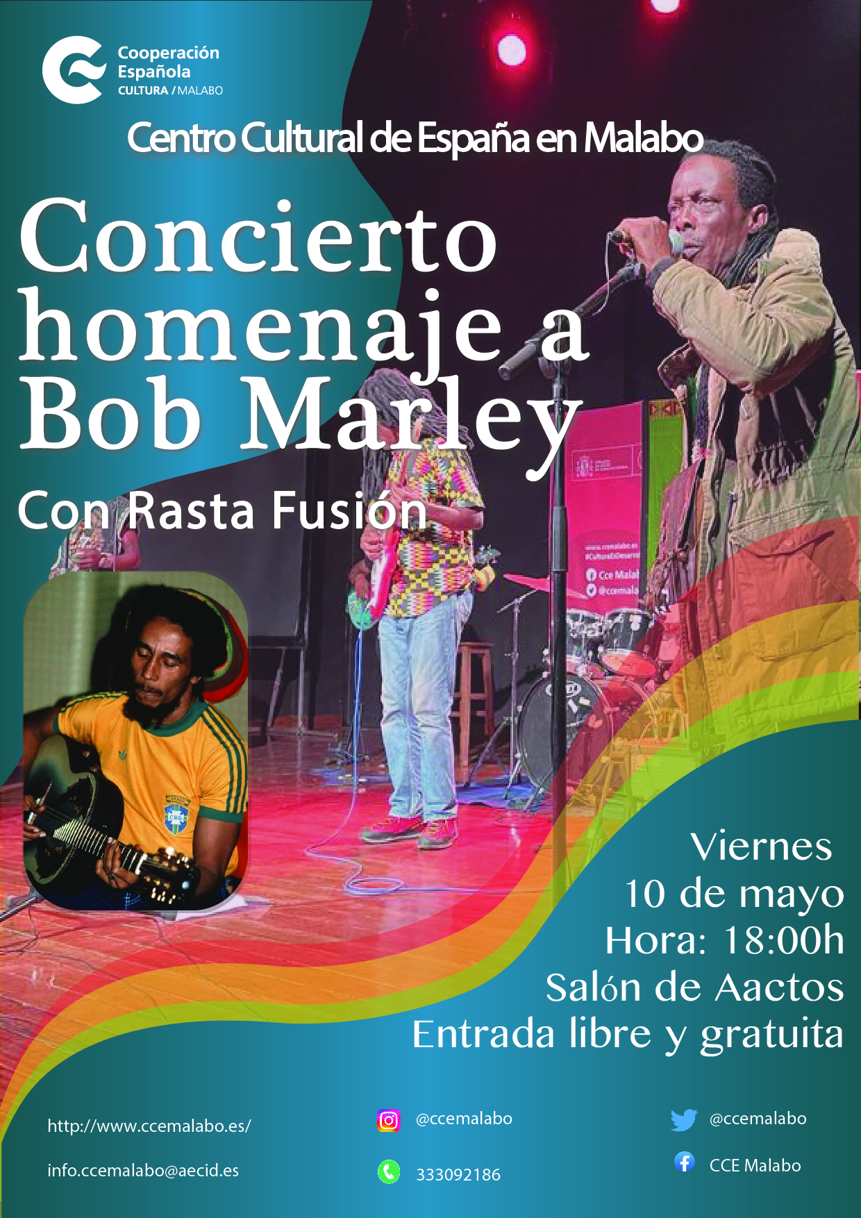 Concierto homenaje a Bob Marley