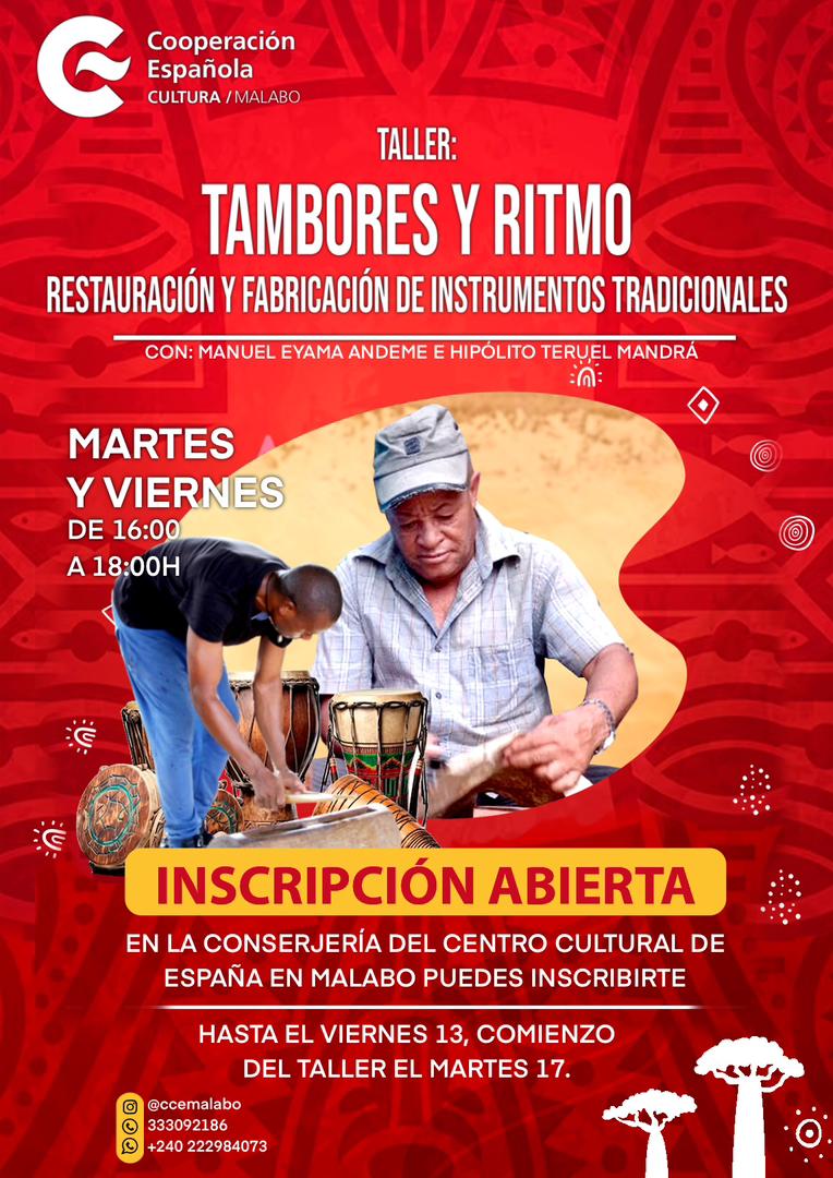 Tambor y ritmoTaller de restauracin y fabricacin de instrumentos de percusin tradicionales