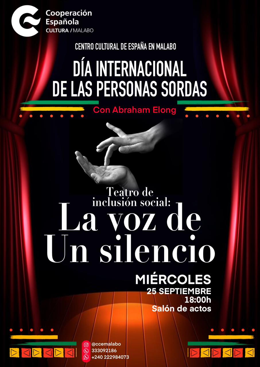 Da Internacional de los personas sordas Teatro La voz de un silencio