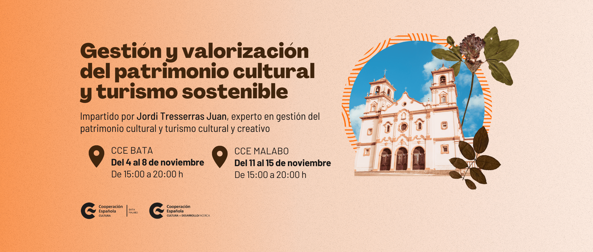 Formacin ACERCA Gestin y valorizacin del patrimonio cultural y turismo sostenible