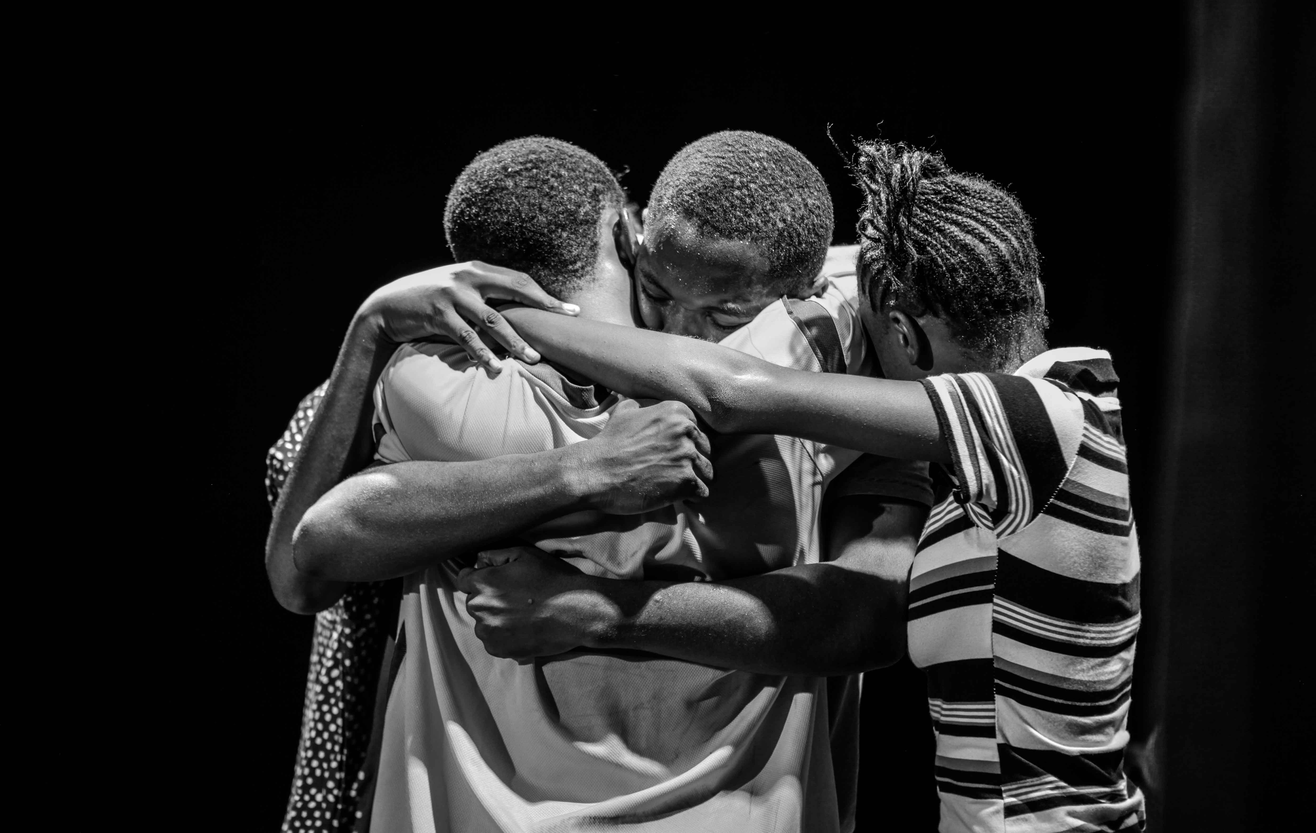 Teatro Pisotendome por el Colegio La Resurreccin de Bata