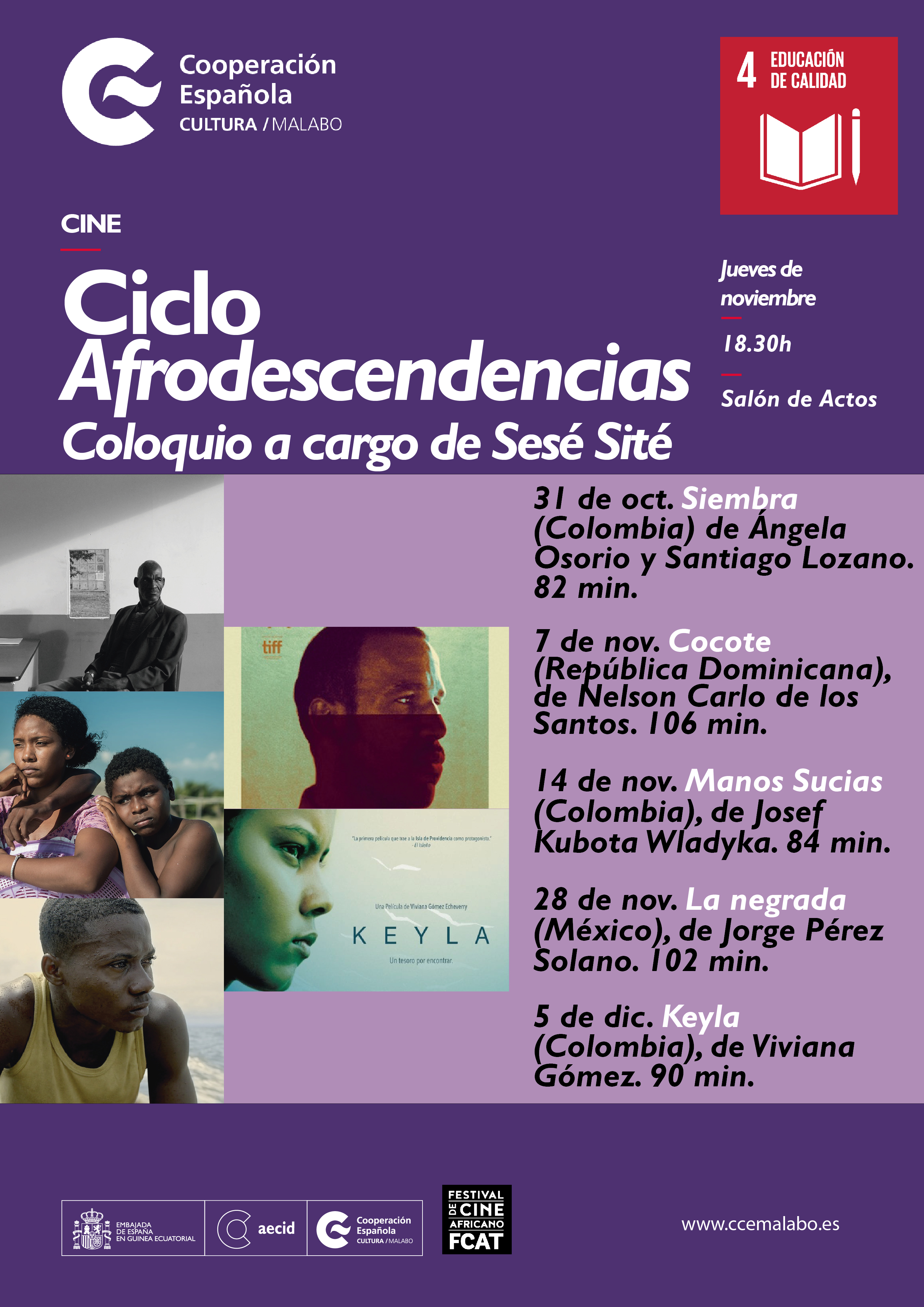 Ciclo Afrodescendencias Coloquio a cargo de Ses Sit
