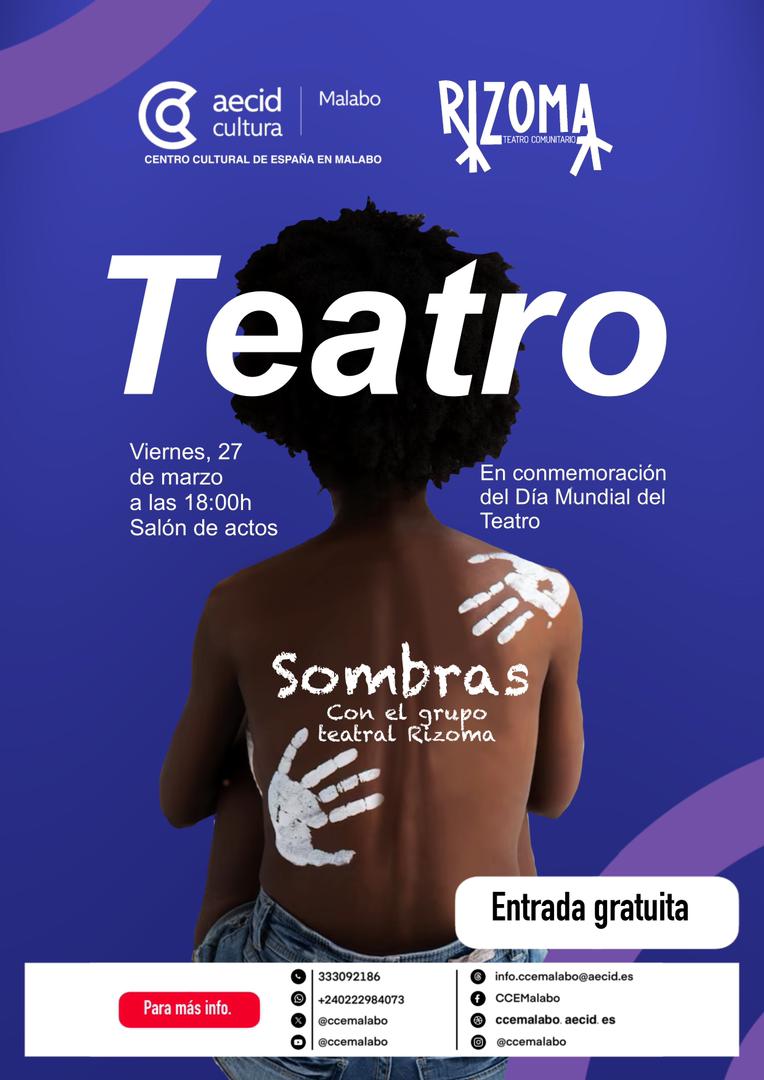Teatro: Presentación de la obra “Sombras”