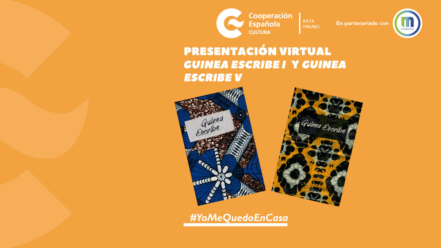 Presentacinvirtual publicaciones Guinea Escribe I y Guinea Escribe V