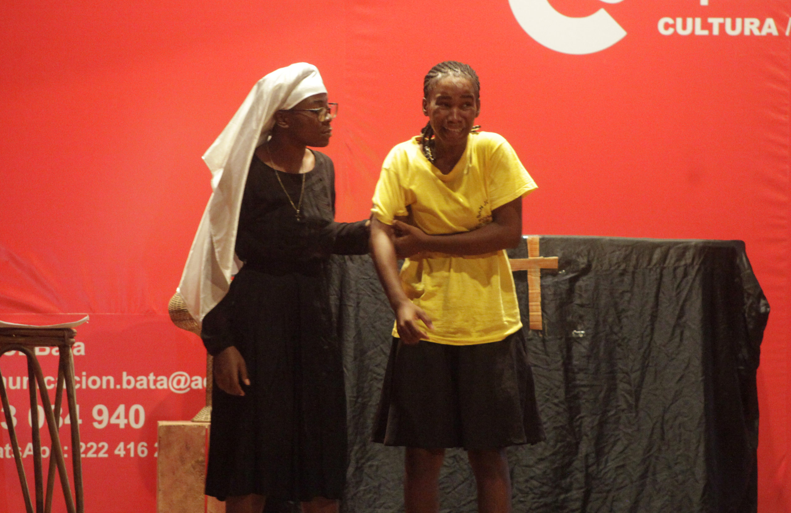 Teatro del colegio ganador FETES VI edicin 2022 La Resurreccin de Bata
