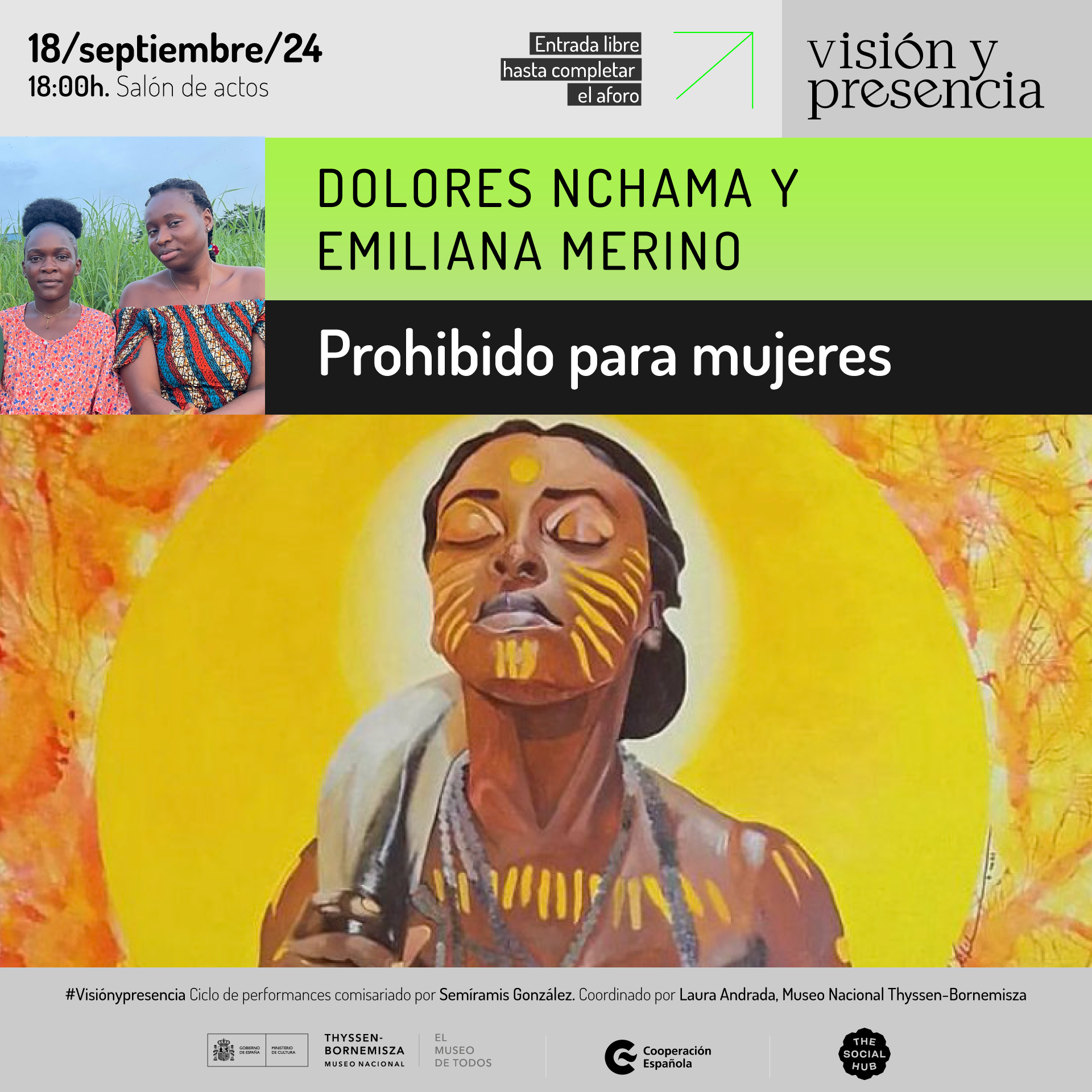 Performance Prohibido para mujeres