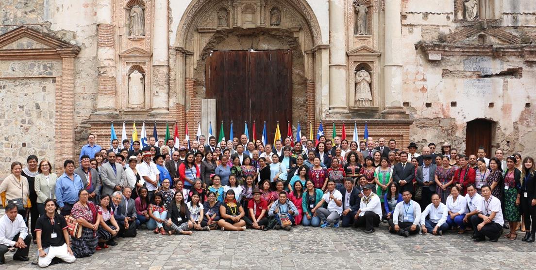 Foto I Encuentro entre autoridades indígenas